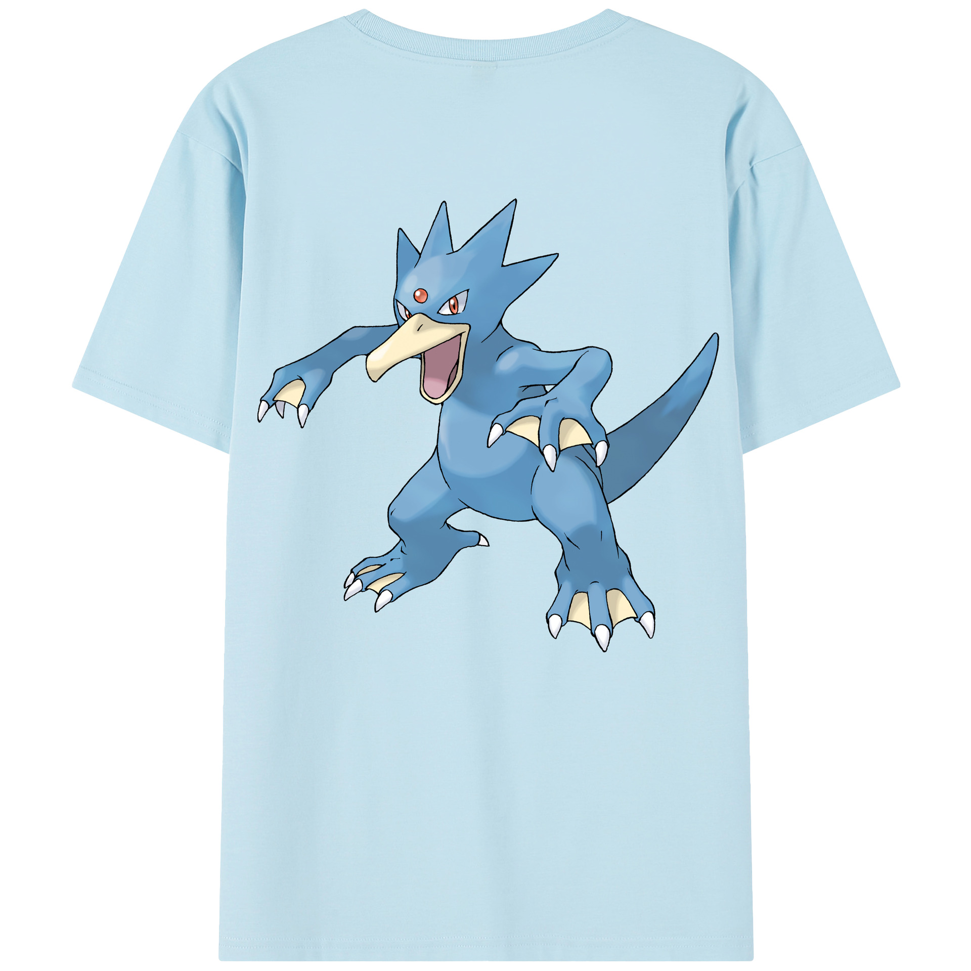 （画像用） ポケットモンスター Pokémon 綿100％半袖Tシャツ（背面プリント）